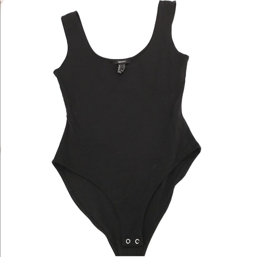 Black Forever 21 Bodysuit